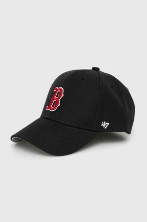Otroška baseball kapa 47brand MLB Boston Red Sox mornarsko modra barva