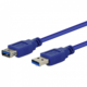 WEBHIDDENBRAND Gembird USB 3.0 kabel (AM - AF), podaljšek, 3 m, moder