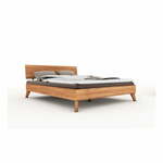 Zakonska postelja iz bukovega lesa 160x200 cm Greg 1 - The Beds
