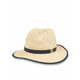 Klobuk Tommy Hilfiger Beach Summer Straw Fedora Hat AW0AW16044 Calico AEF