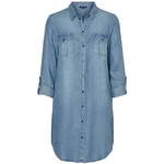 Vero Moda Ženska obleka VMSILLA 10184172 Light Blue Denim (Velikost S)