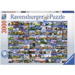 Ravensburger sestavljanka 99 najlepših krajev Evrope, 3000 delčkov