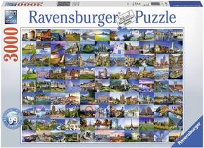Ravensburger sestavljanka 99 najlepših krajev Evrope