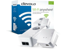 Devolo powerline adapter 9638 dLAN 550 WiFi Starter Kit