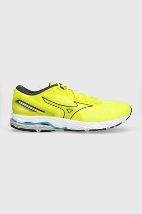 Tekaški čevlji Mizuno Wave Prodigy 5 rumena barva - rumena. Tekaški čevlji iz kolekcije Mizuno. Model zagotavlja blaženje stopala med aktivnostjo.
