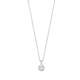 Lotus Silver Elegantna srebrna ogrlica s prozornimi cirkoni LP3104-1 / 1 (veriga, obesek) srebro 925/1000