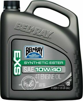 Bel-Ray EXS Synthetic Ester 4T 10W-40 4L Motorno olje