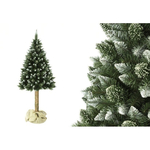 Extrastore Božično drevo iz umetnega diamantnega bora 180 cm na deblu Premium