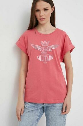 Bombažna kratka majica Aeronautica Militare ženski