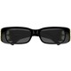 Balenciaga BB0096S 001 ONE SIZE (51) Črna/Siva