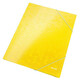 LEITZ Tridelne mape WOW, A4, rumene barve