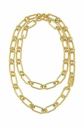 Ogrlica Michael Kors - zlata. Ogrlica iz kolekcije Michael Kors. Model