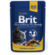 Brit Premium Žepek za mačke s piščancem in puranom 100g