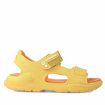 Otroški sandali Biomecanics rumena barva - rumena. Otroški sandali iz kolekcije Biomecanics. Model izdelan iz sintetičnega materiala. Model je enostaven za čiščenje in vzdrževanje.