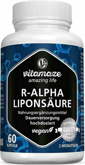Vitamaze R-alfa lipojska kislina - 60 kaps.