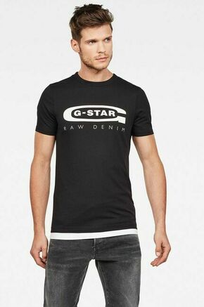 G-Star Raw T-shirt - črna. T-shirt iz zbirke G-Star Raw. Model izdelan iz tkanine s potiskom.