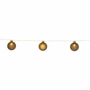 Božična svetlobna dekoracija v zlati barvi ø 6 cm Bliss – Star Trading