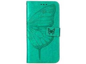 Chameleon Samsung Galaxy A15 4G/5G - Preklopna torbica (WLGO-Butterfly) - turkizna