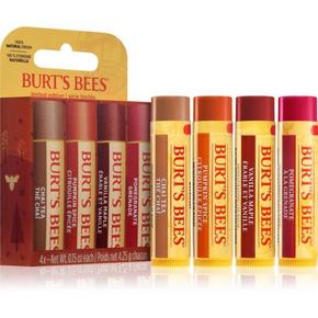Burt’s Bees Fall Four Pack darilni set za ustnice