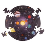 Bigjigs Toys Okrúhle podlahové puzzle Slnečná sústava 50 dielikov