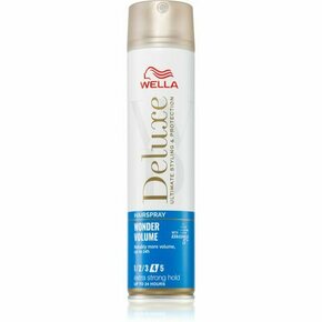 Wella Deluxe Wonder Volume lak za lase z ekstra močnim utrjevanjem za volumen 250 ml