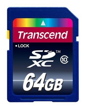 Transcend SD 64GB spominska kartica
