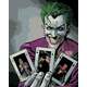 ZUTY Slikanje po številkah 40 x 50 cm Batman - Joker in karte
