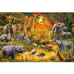 WEBHIDDENBRAND SCHMIDT Puzzle Afriške živali 150 kosov
