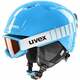 UVEX Heyya Set (Speedy Pro) Blue 46-50 cm Smučarska čelada