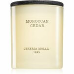 Sojina sveča Cereria Molla Moroccan Cedar 230 g - rumena. Sojina sveča iz kolekcije Cereria Molla. Model izdelan iz stekla voska.