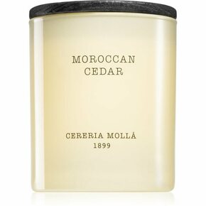 Sojina sveča Cereria Molla Moroccan Cedar 230 g - rumena. Sojina sveča iz kolekcije Cereria Molla. Model izdelan iz stekla voska.
