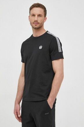 Bombažen t-shirt Michael Kors črna barva - črna. Kratka majica iz kolekcije Michael Kors. Model izdelan iz tanke