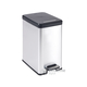 Curver Slim Bin koš za smeti s pedalom, 25l, črno/srebrn