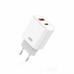XO Polnilec za telefon CE12 1xUSB, 1xUSB-C 20W