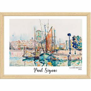 Plakat z okvirjem 75x55 cm Paul Signac – Wallity