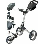 Big Max IQ² Deluxe SET Grey/Charcoal Ročni voziček za golf