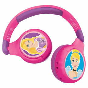 Lexibook Zložljive slušalke Disney Princess Bluetooth