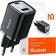 Mcdodo Polnilec USB/USB-C, Nano, z zaslonom, Gan 33W Pd, Mcdodo | CH-1701