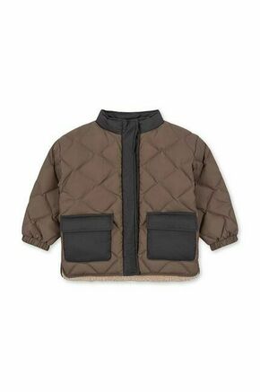 Otroška jakna Konges Sløjd rjava barva - rjava. Otroški jakna iz kolekcije Konges Sløjd. Delno podložen model