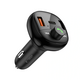Tech-Protect CC06 Bluetooth FM Transmitter avto polnilec 2x USB / USB-C 72W, črna