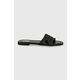 Karl Lagerfeld Japanke črna 38 EU Brio Signature Slide