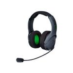 PDP LVL50 gaming slušalke, sive, USB/brezžične, mikrofon