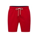 Polo Ralph Lauren kopalne hlače - rdeča. Plavajoče hlače iz zbirke Polo Ralph Lauren. Model narejen iz gladek material.