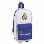 NEW Nahrbtnik s svinčnikom Real Madrid C.F. 1 Modra Bela 12 x 23 x 5 cm (33 Kosi)