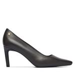 Salonarji Tommy Hilfiger Th Logo Lth Pump Slanted Hl FW0FW09008 Črna