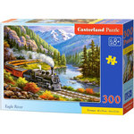 WEBHIDDENBRAND CASTORLAND Puzzle Vlak Eagle River 300 kosov