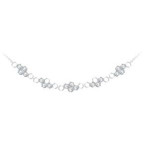 Preciosa Fina srebrna ogrlica Lumina 5300 00 srebro 925/1000