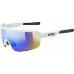 UVEX Sportstyle 227 White Mat/Mirror Blue Kolesarska očala