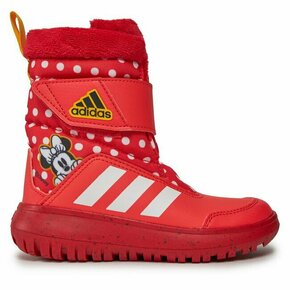 Adidas Snežni škornji rdeča 31.5 EU Winterplay X Disney