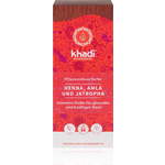 "Khadi® Rastlinska barva za lase kana, amla in jatropha - 100 g"